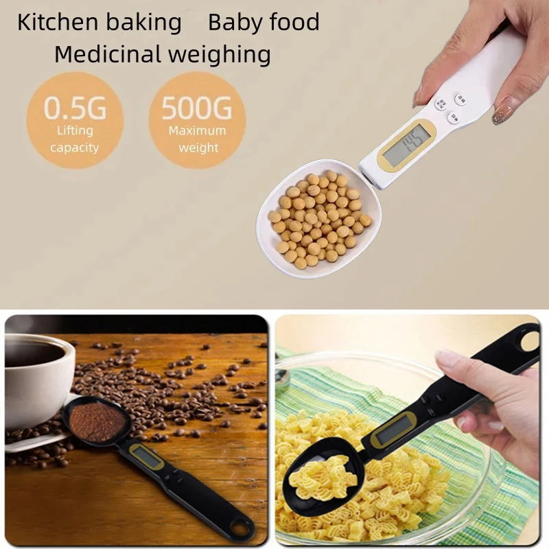 Cuillère Balance Numérique 500g / 0.1g – Cuisine & Café